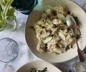 Celeri Remoulade avec des pommes